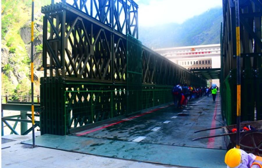 रसुवागढी नाकाको बेली बृज सञ्चालनमा